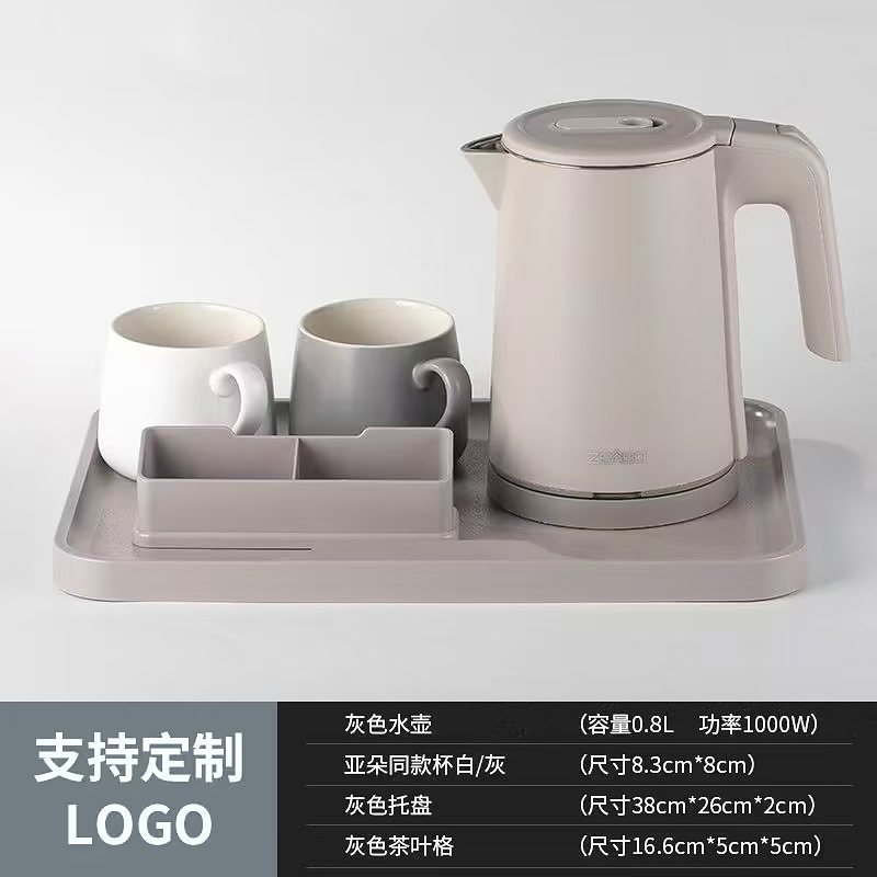 电热壶与茶杯